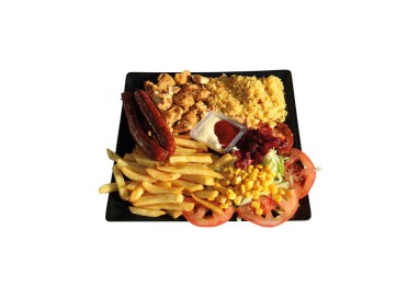Assiette de merguez