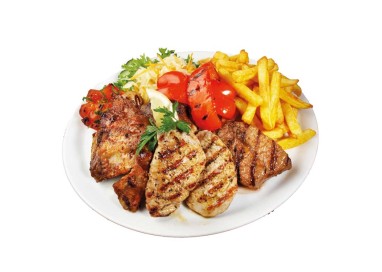 Assiette ailes de poulet